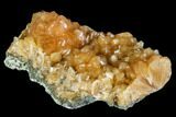 Peach Colored Stilbite Crystals - Moore's Station, New Jersey #111751-1